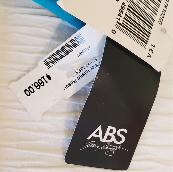 LADIES ABS SWIMSUIT, sexy, one-piece, size 8, NWT, teal green - Picture 8 of 9